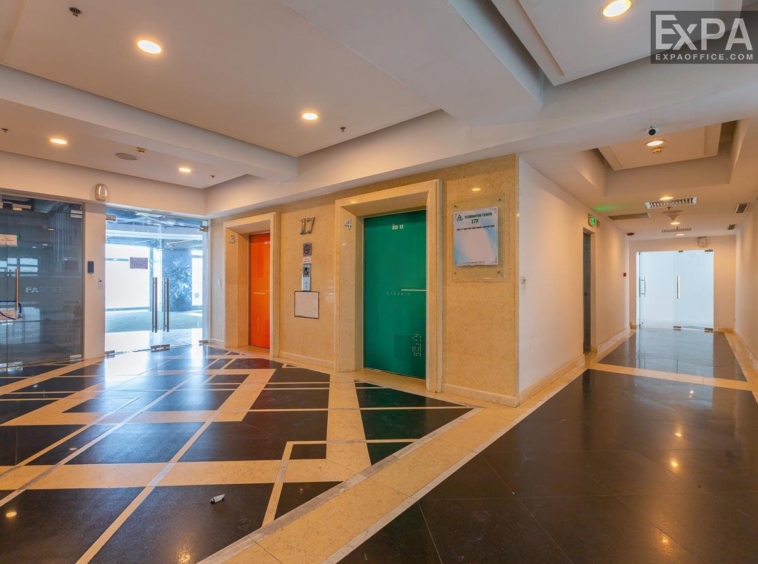 The Flemington Tower corridor