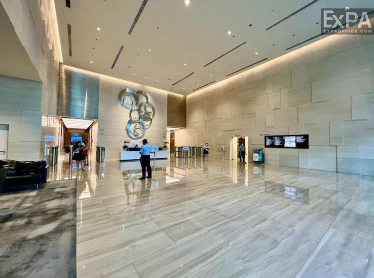 sảnh lễ tân Saigon Centre Tower 2
