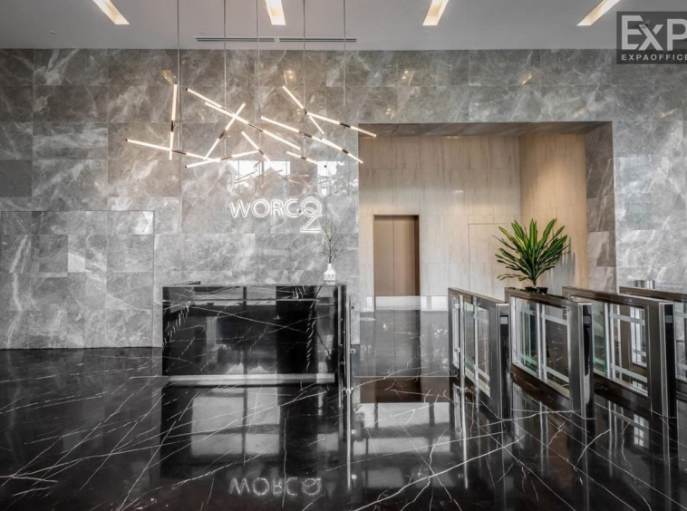 WORC@Q2 Building lobby