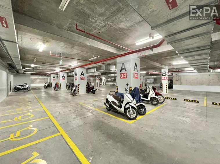 hầm giữ xe Cityland Tower