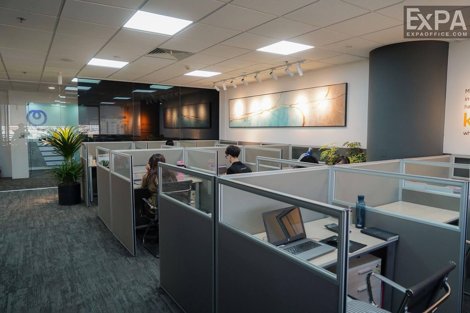 Khu vực làm việc của Esmart Centre Point 2