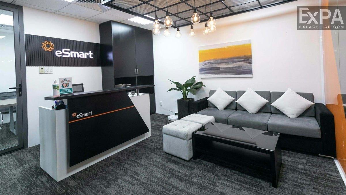 Khu vực lễ tân Esmart Centre Point 2