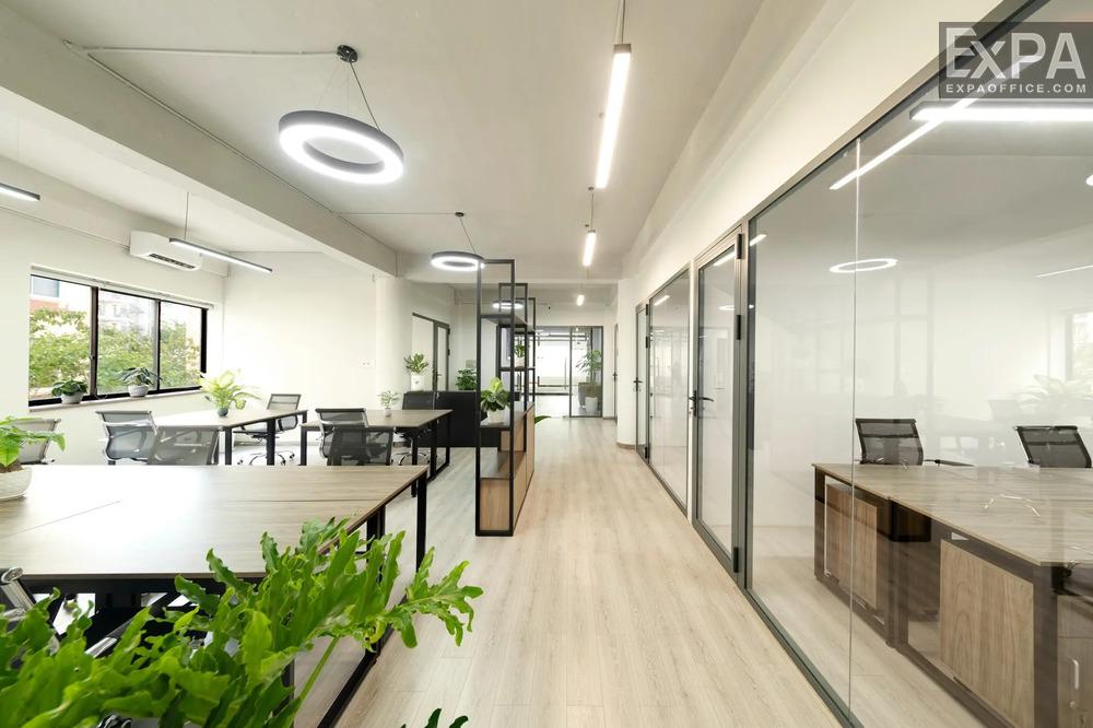 Uniwork coworking space office area