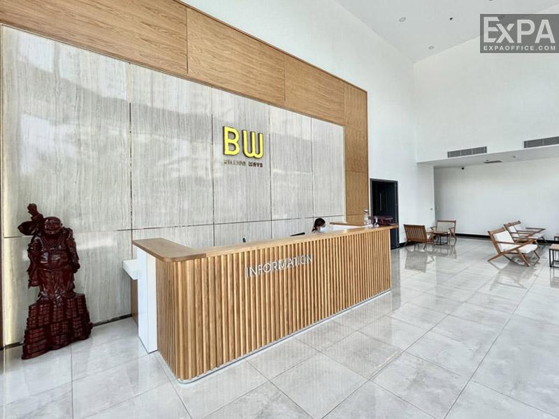 lễ tân tòa nhà BW Building