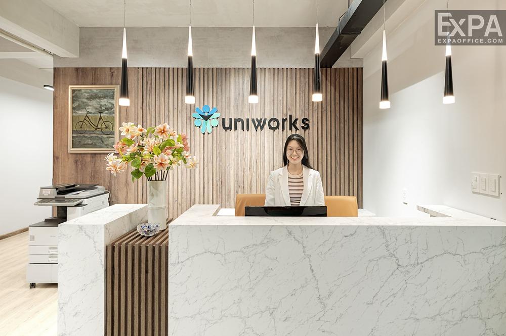 Uniwork coworking space reception 2