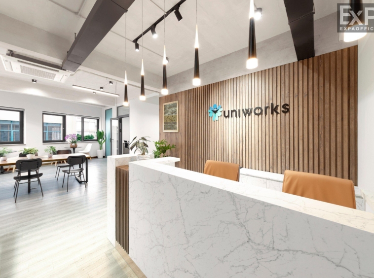 uniwork coworking space reception