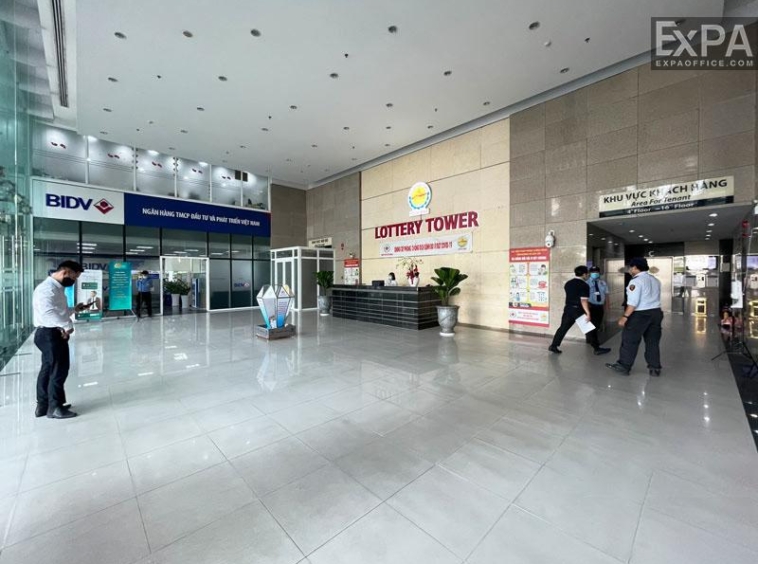 Lottery Tower lobby