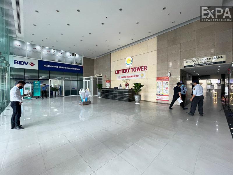 Lottery Tower lobby