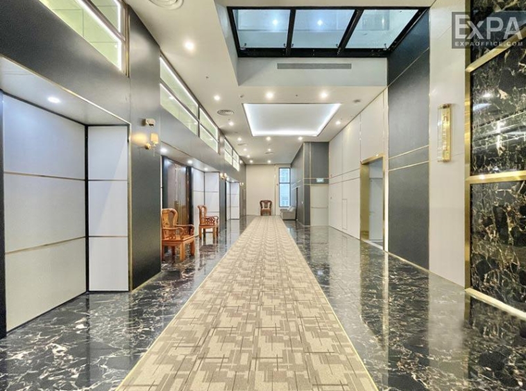 sảnh tầng trệt Cityland Tower
