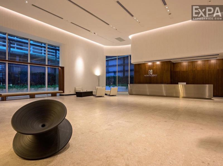 Newtecons Tower ground floor lobby