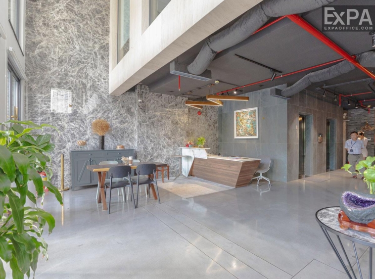 sảnh lễ tân The Central Thảo Điền 1
