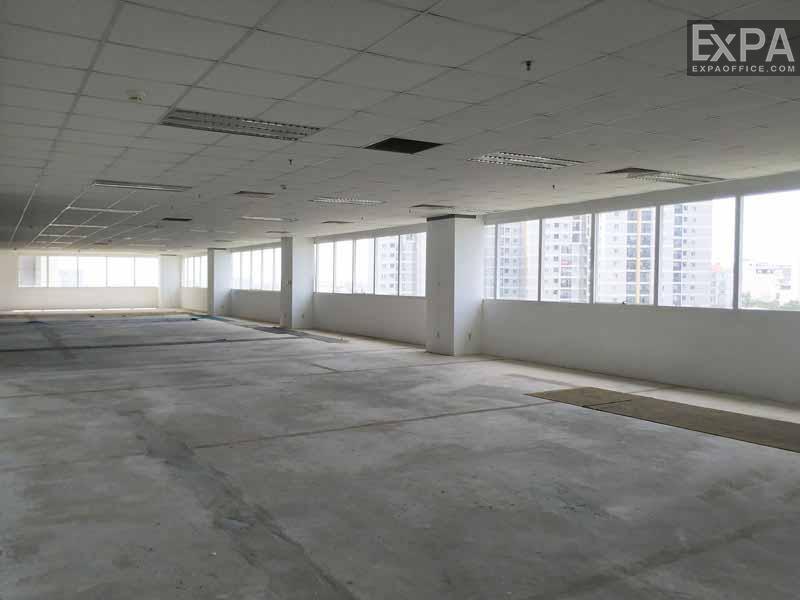 diện tích cho thuê SCS Building