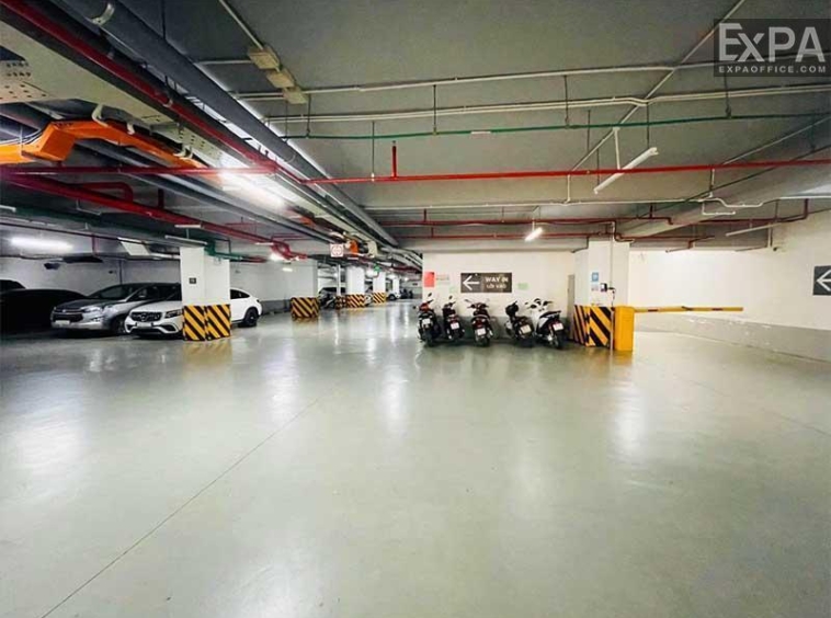 hầm giữ xe Petrovietnam Tower