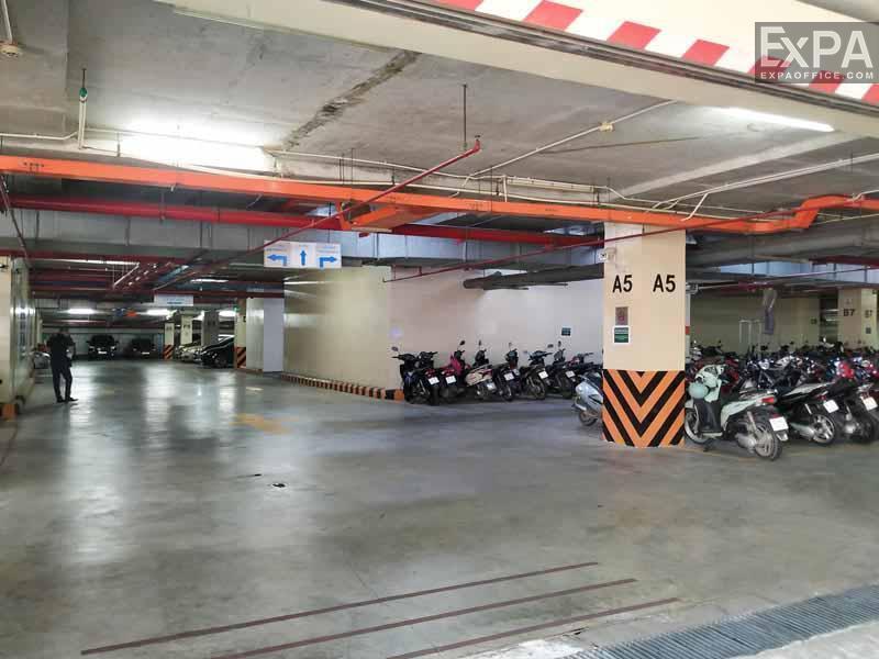 hầm giữ xe SCS Building