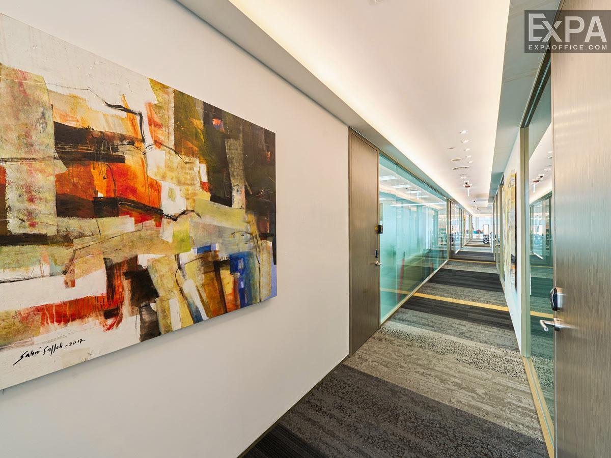 hành lang CEO Suite VCB Tower