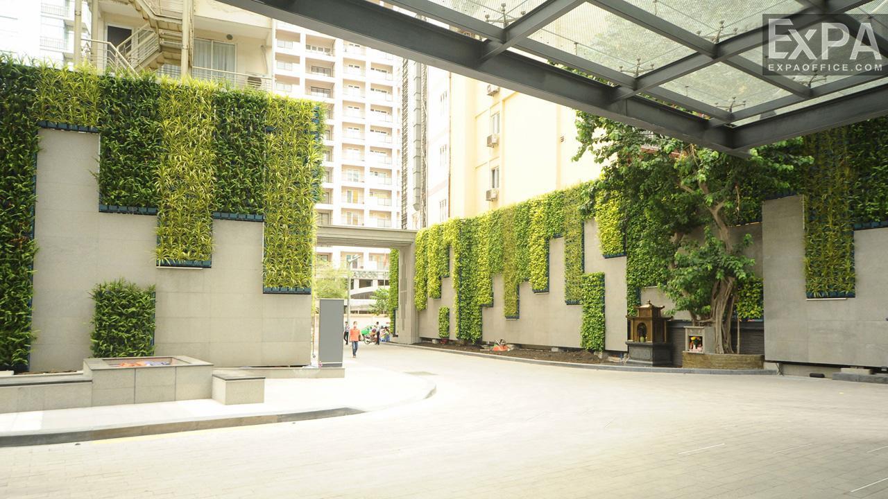 a campus in front of Sonatus Building