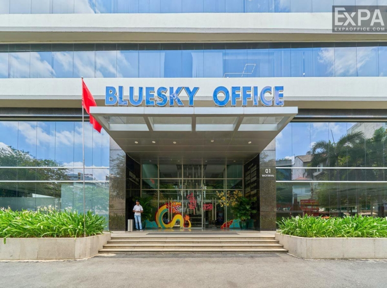lối ra vào Blue Sky Tower
