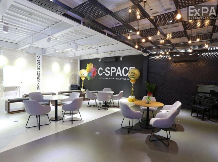 sảnh C-space Coworking