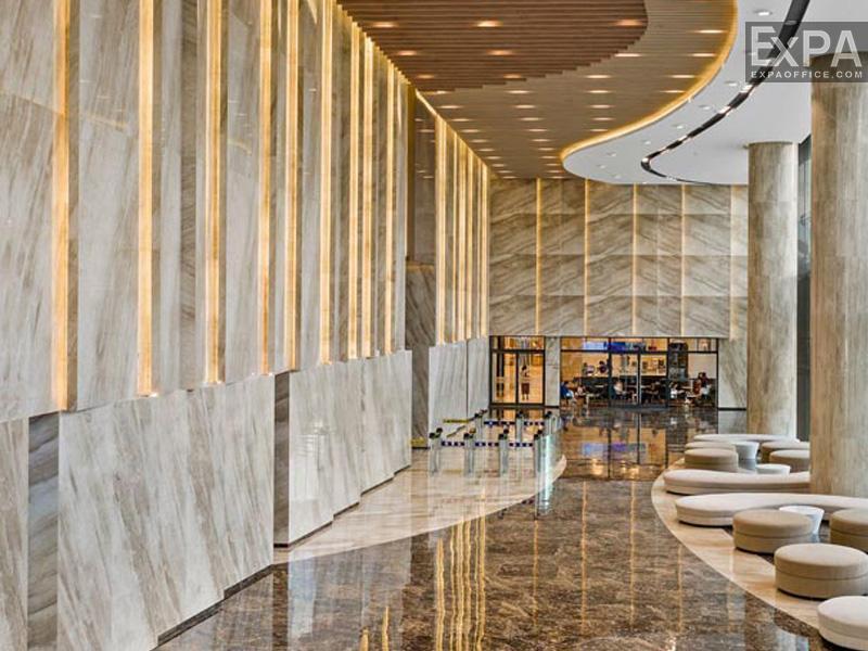 sảnh tầng 1 Phú Mỹ Hưng Tower