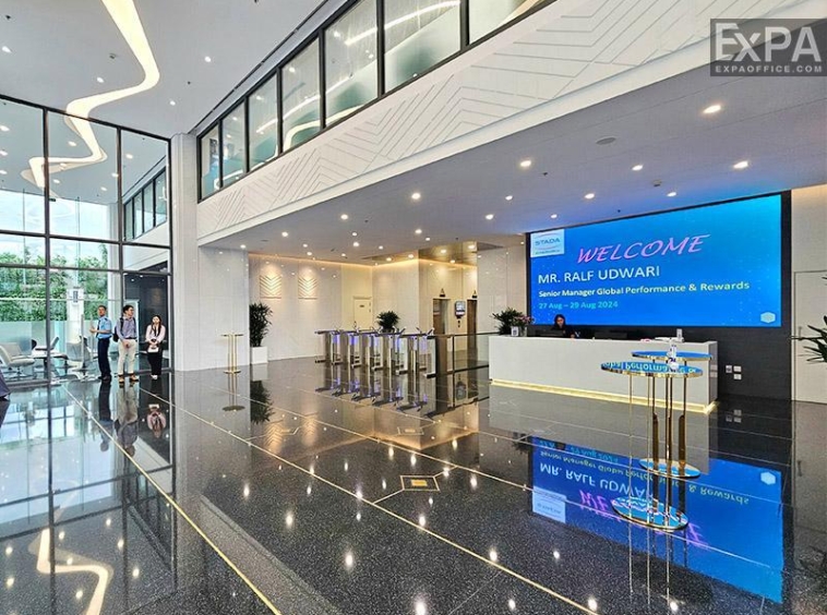 sảnh tầng trệt  Pearl 5 Tower