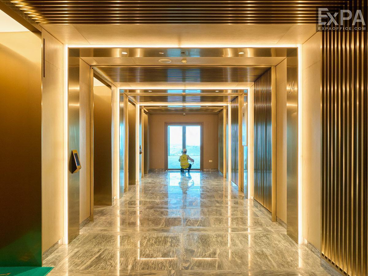Marina Central Tower 2 elevator lobby