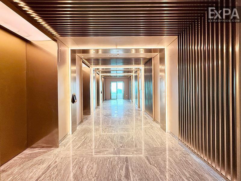 Marina Central Tower elevator lobby