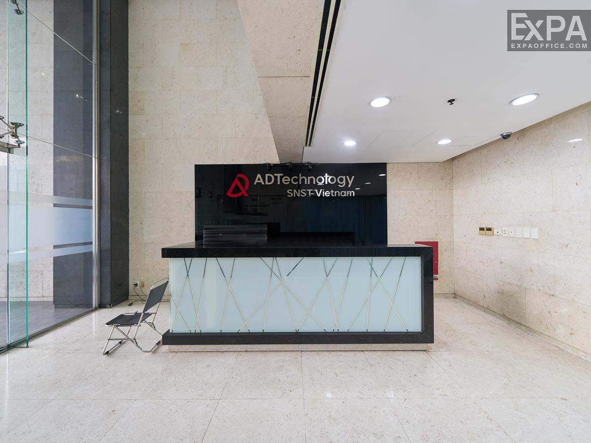 Nice Building receptionist