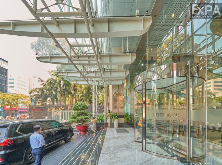 loi ra vao toa nha HD Bank Tower
