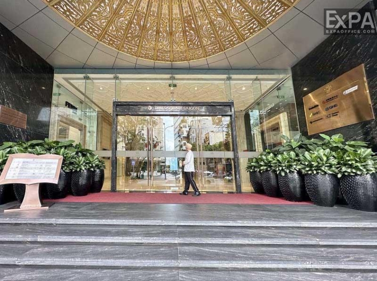 exit of Saigon Time Square Building