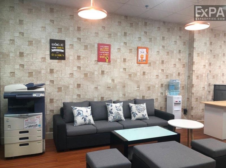 Devspace Coworking sảnh tiếp khách