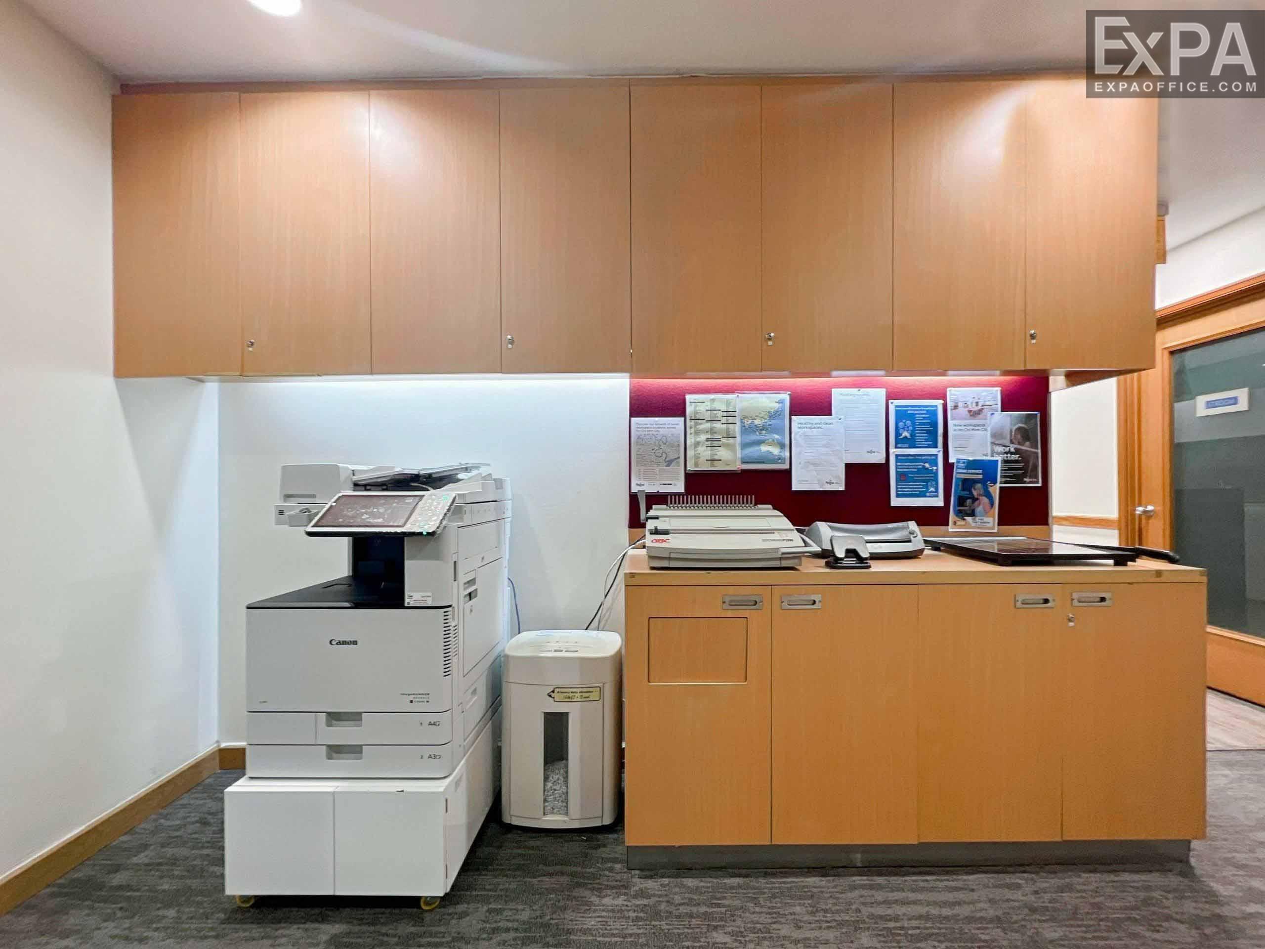 Regus Mê Linh Point khu vực in ấn 2