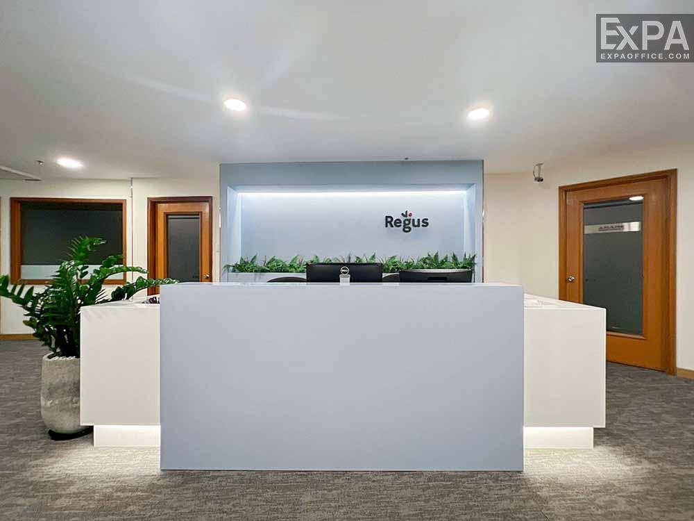 Regus Mê Linh Point lễ tân