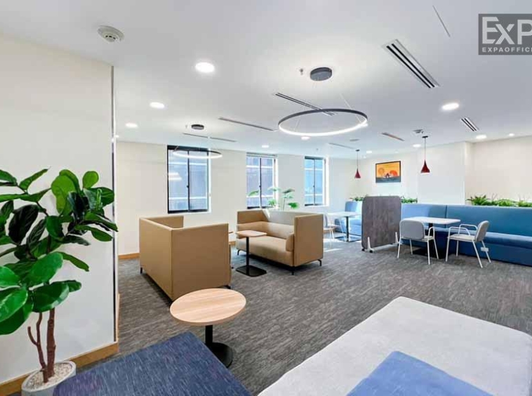 Regus Mê Linh Point sảnh đón khách