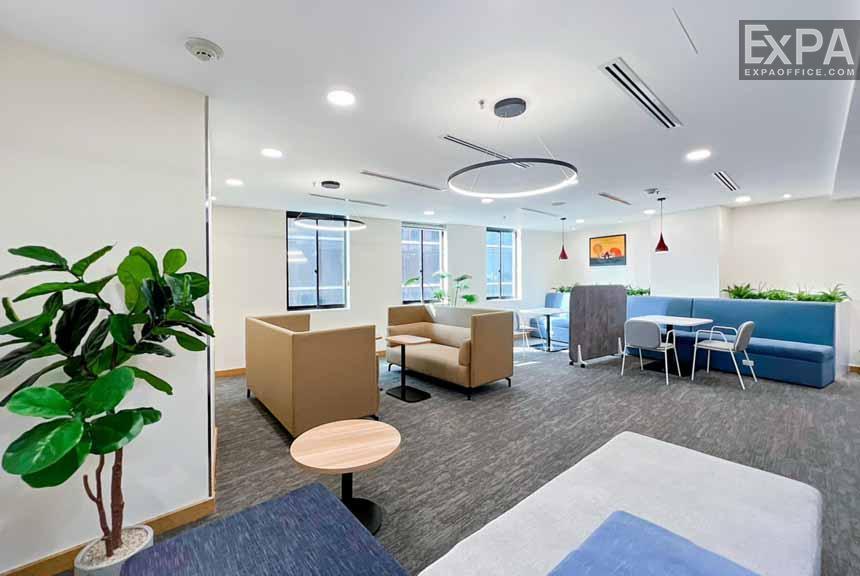 Regus Mê Linh Point sảnh đón khách