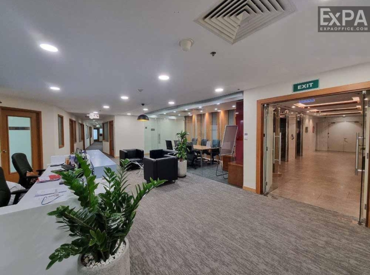 Regus Mê Linh Point sảnh lễ tân