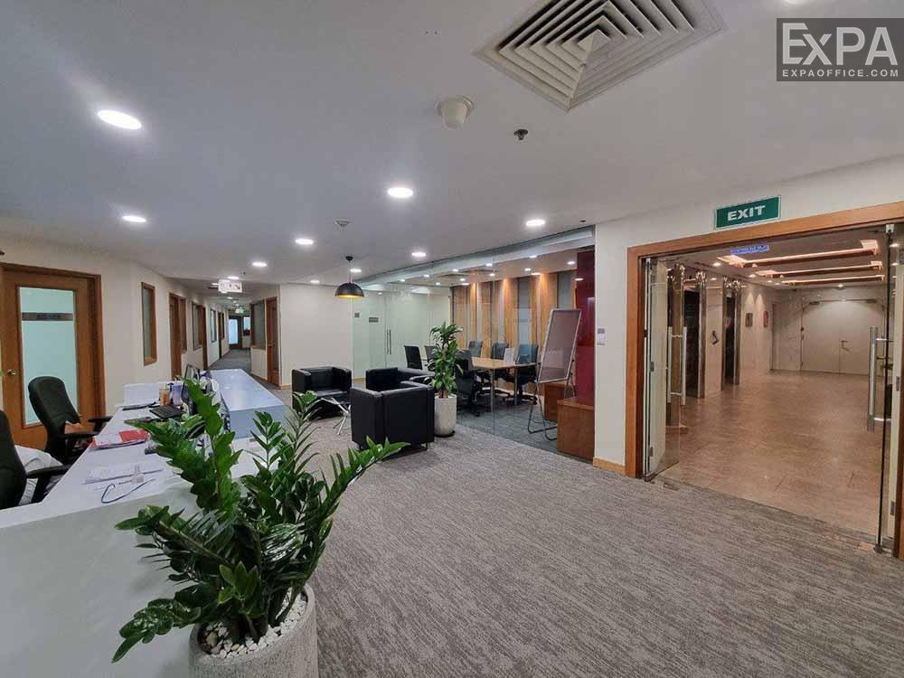 Regus Mê Linh Point sảnh lễ tân
