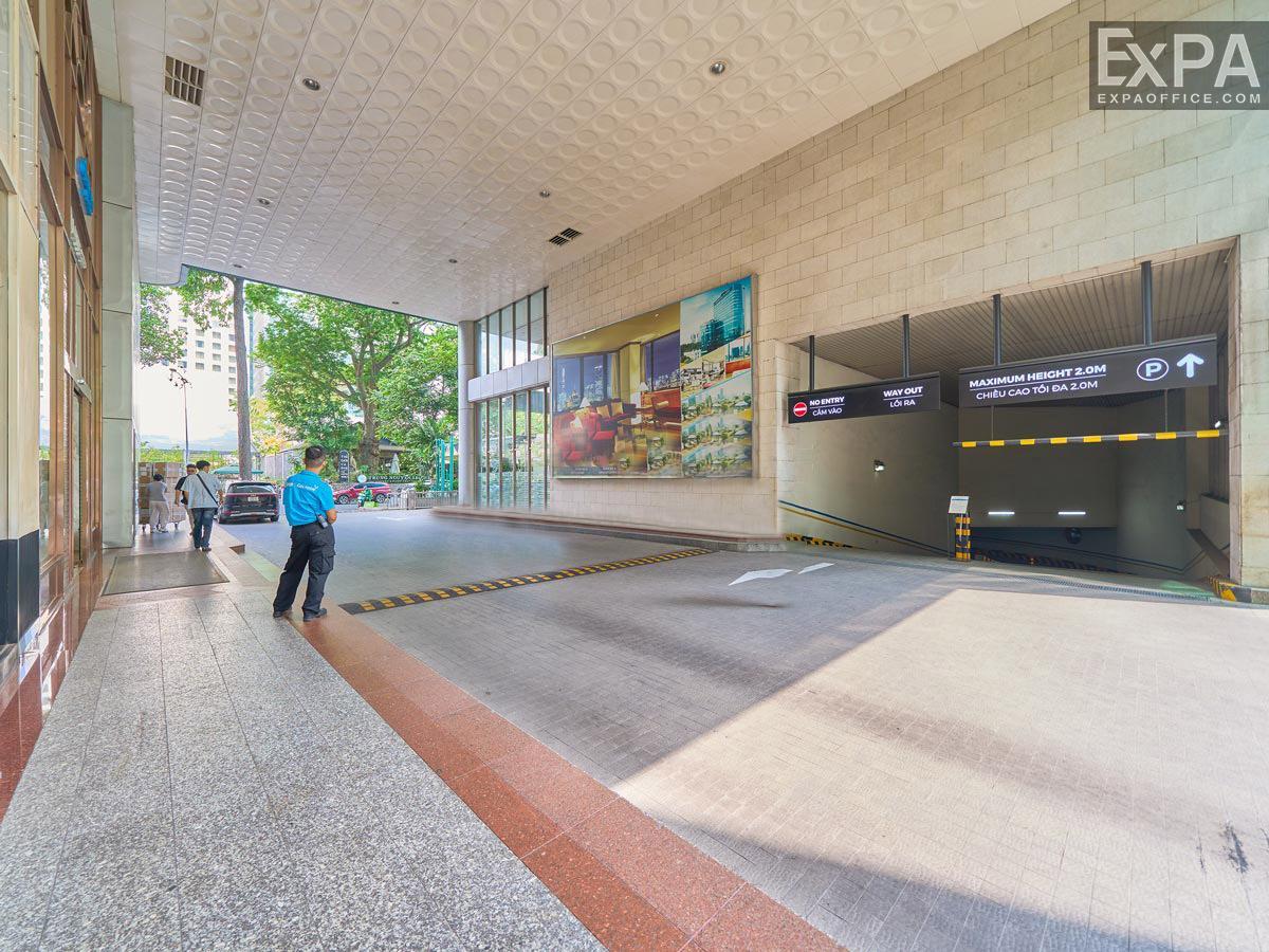 Outside Diamond Plaza