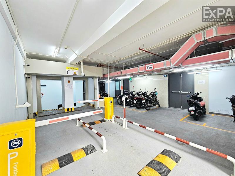 hầm giữ xe Enterprise Tower
