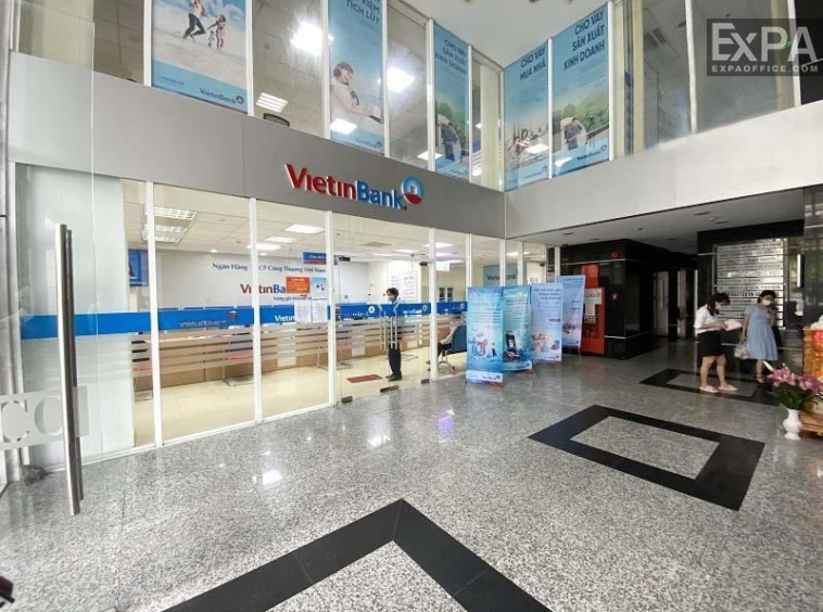 không gian tầng trệt Lutaco Tower