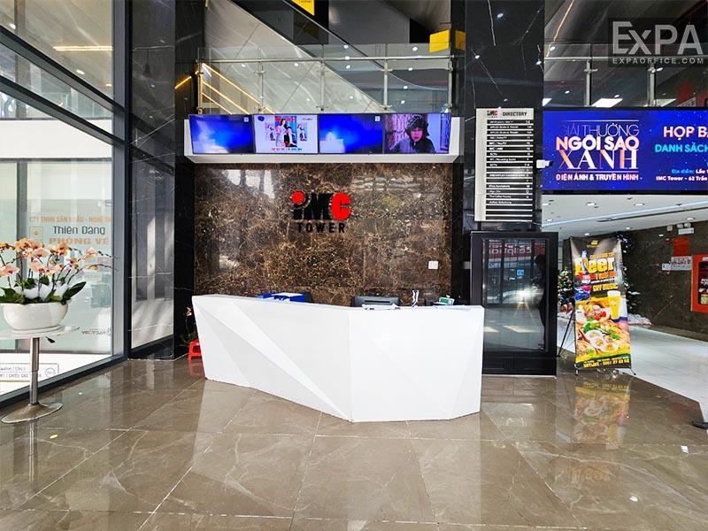 IMC Building receptionist