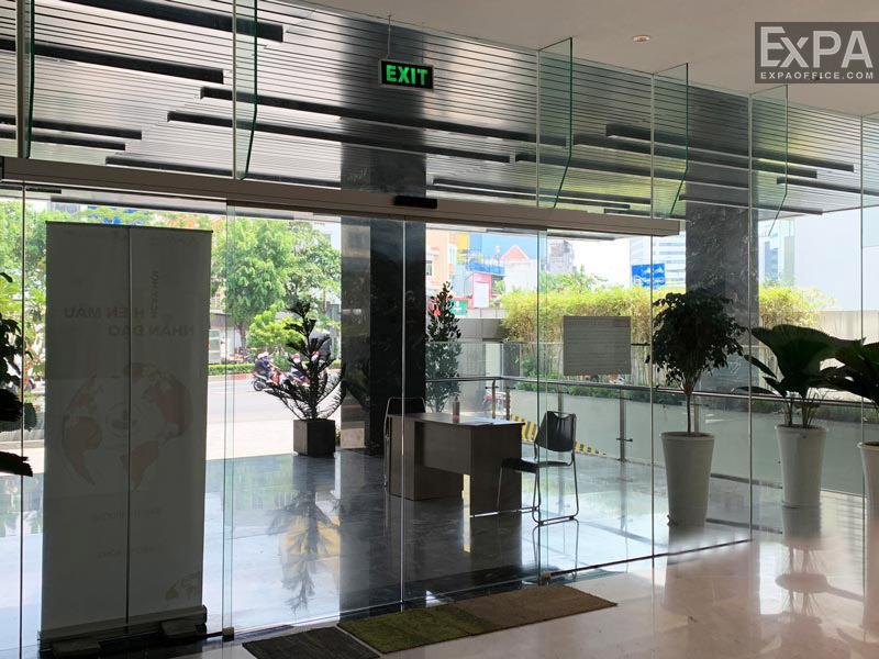 The entrance to the Mitalab Tower