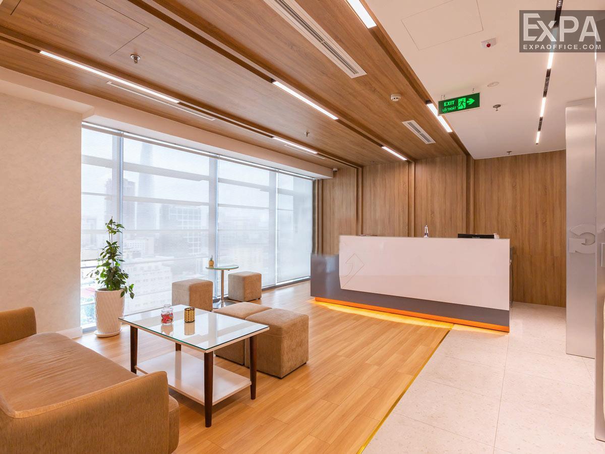 sảnh đón khách G Office Vincom