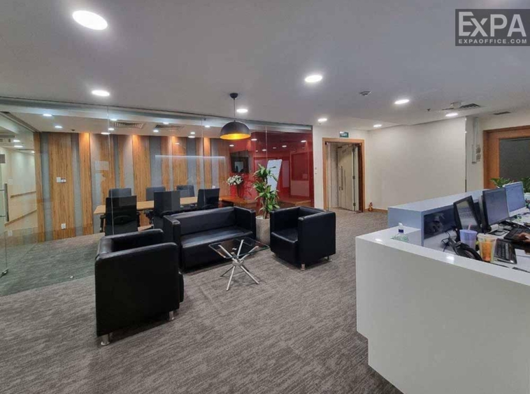 sảnh đón khách Regus Mê Linh Point