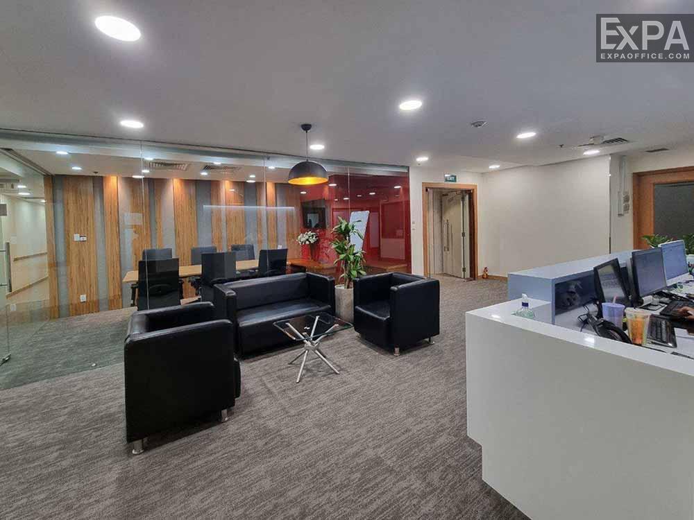 sảnh đón khách Regus Mê Linh Point