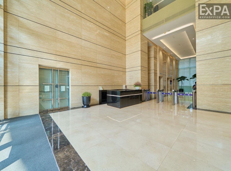 sảnh lễ tân Saigon Tower