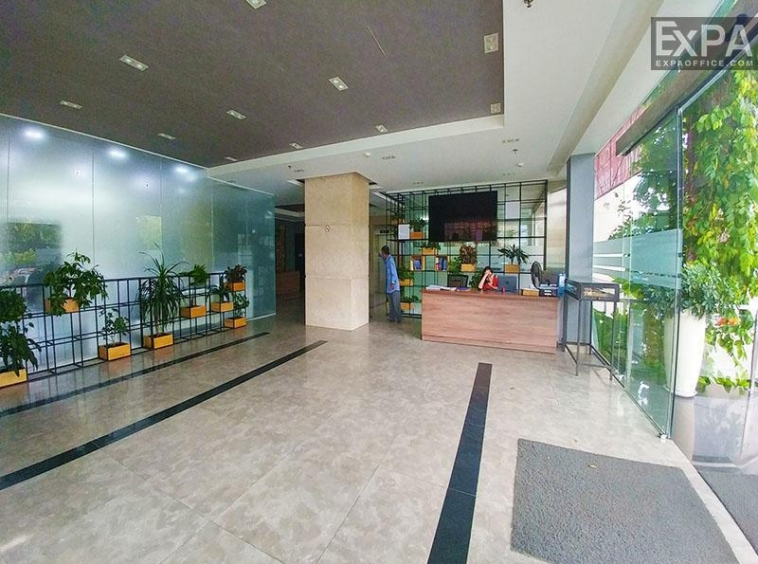 sảnh tầng trệt Hưng Bình Tower