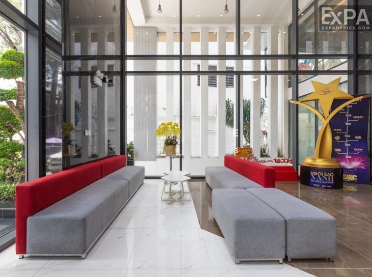 IMC Building guest lobby