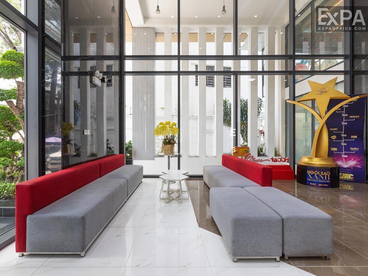 IMC Building guest lobby