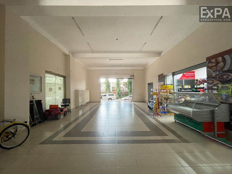 tầng trệt chung cư Khánh Hội