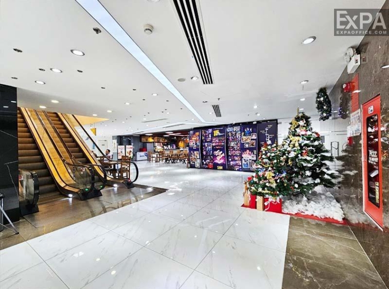 IMC Building escalator